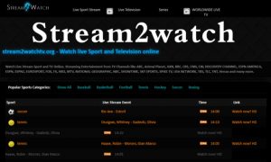 Stream2watch - YourSports.Stream Alternative