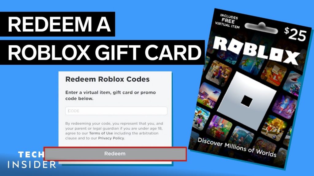 www.roblox.com Login and Redeem Roblox Gift Card