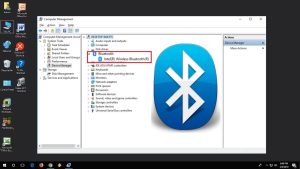 Bluetooth locations in “Device Manager