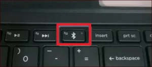 Turning Bluetooth On Using Keyboard