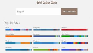 Web Color Data 